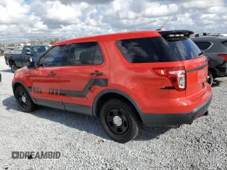 2015 Ford Utility Police Interceptor with VIN 1FM5K8AR7FGB76115, listed as a Copart auction lot 85721724 with 0 mi miles and Salvage Title. Bid and sale history available at carsss.com. Image 2.