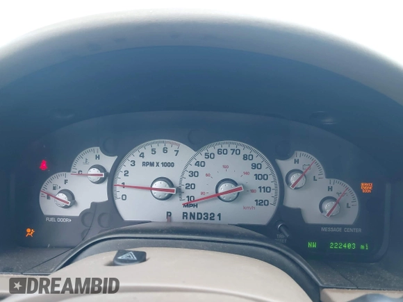 2005 Mercury Mountaineer Convenience with VIN 4M2ZU66W75UJ01248, listed as a IAAI auction lot 42623648 with 222,403 mi miles and . Bid and sale history available at DreamBid. Image 7.