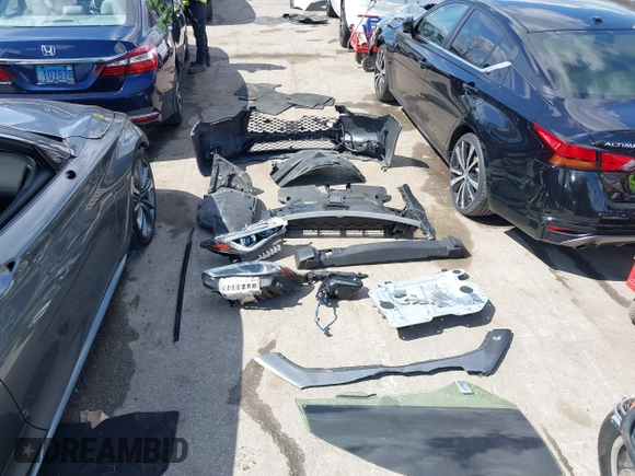 2021 Infiniti Q60 Red Sport 400 with VIN JN1FV7LLXMM560314, listed as a IAAI auction lot 41930067 with 47,818 mi miles and . Bid and sale history available at DreamBid. Image 12.