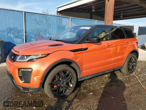 2017 Land Rover Range Rover Evoque HSE Dynamic with VIN SALVD2BG5HH238268, listed as a Copart auction lot 88086275 with 90,665 mi miles and Salvage Title. Bid and sale history available at carsss.com. Image 1.