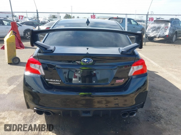 2015 Subaru WRX STI with VIN JF1VA2L68F9824207, listed as a IAAI auction lot 41637409 with 95,332 mi miles and . Bid and sale history available at DreamBid. Image 17.