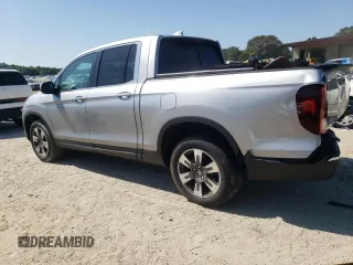 2019 Honda Ridgeline RTL-T with VIN 5FPYK3F69KB028918, listed as a Copart auction lot 59551445 with 34,948 mi miles and Salvage title. Bid and sale history available at DreamBid. Image 2.