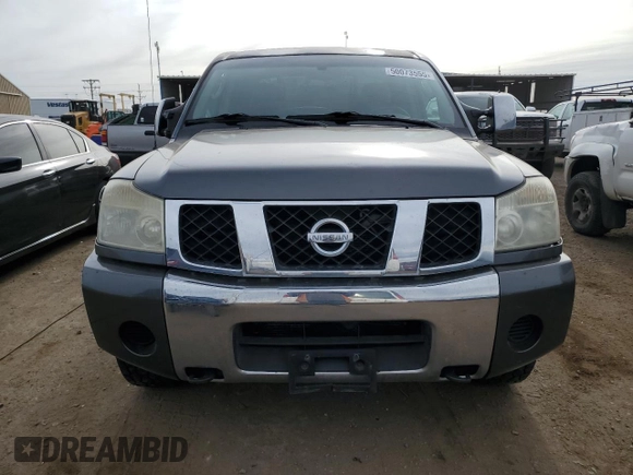 2005 Nissan Titan LE with VIN 1N6AA07B25N561106, listed as a Copart auction lot 50073555 with 264,512 mi miles and Clean Title. Bid and sale history available at carsss.com. Image 5.