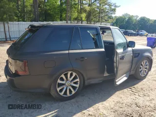 2010 Land Rover Range Rover Sport HSE with VIN SALSF2D41AA229937, listed as a Copart auction lot 54884035 with 109,760 mi miles and Salvage Title. Bid and sale history available at DreamBid. Image 3.