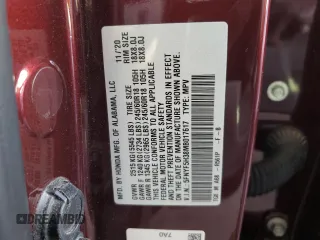 2021 Honda Pilot EX z VIN 5FNYF5H38MB017617, wystawiony jako Copart lot #44785305 z przebiegiem 75 879 mil mil oraz Szkoda całkowita • Salvage title. Historia ofert i sprzedaży dostępna na DreamBid. Obrazek 15.