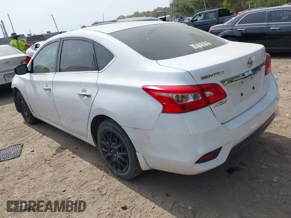 2017 Nissan Sentra S with VIN 3N1AB7AP5HY289268, listed as a IAAI auction lot 40318804 with 137,565 mi miles. Bid and sale history available at carsss.com. Image 3.