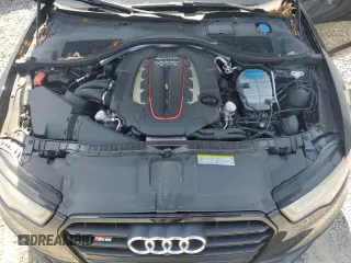 2014 Audi S6 Prestige z VIN WAUF2AFC9EN133262, wystawiony jako Copart lot #48524255 z przebiegiem 120 103 mil mil oraz Tytuł czysty. Historia ofert i sprzedaży dostępna na DreamBid. Obrazek 11.