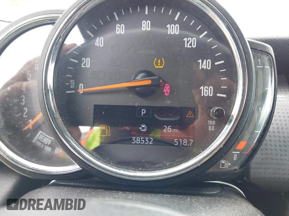 2019 MINI Convertible Cooper z VIN WMWWG5C52K3F79780, wystawiony jako IAAI lot #42622429 z przebiegiem 38 532 mil mil oraz . Historia ofert i sprzedaży dostępna na DreamBid. Obrazek 7.