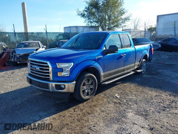 2016 Ford F-150 XL with VIN 1FTEX1C8XGFB22624, listed as a IAAI auction lot 40856213 with 106,884 mi miles and . Bid and sale history available at carsss.com. Image 18.
