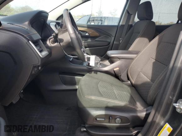 2020 GMC Terrain SLE with VIN 3GKALTEV6LL108989, listed as a Copart auction lot 53298785 with 44,085 mi miles and Salvage Title. Bid and sale history available at DreamBid. Image 7.