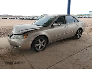 2006 Hyundai Sonata GLS z VIN 5NPEU46F36H063764, wystawiony jako Copart lot #58767855 z przebiegiem 115 538 mil mil oraz Szkoda całkowita • Salvage title. Historia ofert i sprzedaży dostępna na DreamBid. Obrazek 1.