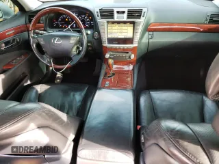 2012 Lexus LS 460 with VIN JTHCL5EF8C5014605, listed as a Copart auction lot 81706824 with Not provided miles and Salvage title. Bid and sale history available at DreamBid. Image 8.