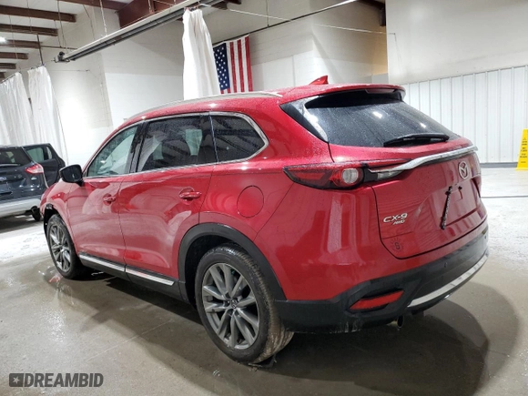 2016 Mazda CX-9 Grand Touring with VIN JM3TCBDY5G0103626, listed as a Copart auction lot 52678315 with 0 mi miles and Salvage Title. Bid and sale history available at carsss.com. Image 2.
