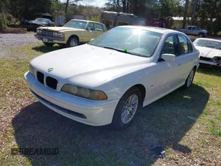 2003 BMW 5 Series 530iA with VIN WBADT63453CK37707, listed as a IAAI auction lot 41897124 with 1 mi miles. Bid and sale history available at carsss.com. Image 2.