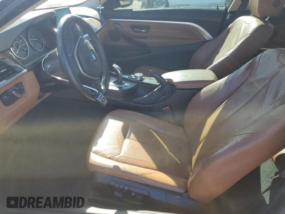 2014 BMW 4 Series 435i with VIN WBA3R1C53EK191776, listed as a Copart auction lot 42410245 with 87,018 mi miles and Salvage Title. Bid and sale history available at carsss.com. Image 7.