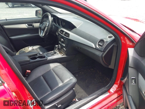 2012 Mercedes-Benz C 250 Sport with VIN WDDGF4HB3CR228171, listed as a IAAI auction lot 42647444 with 121,562 mi miles and . Bid and sale history available at DreamBid. Image 5.