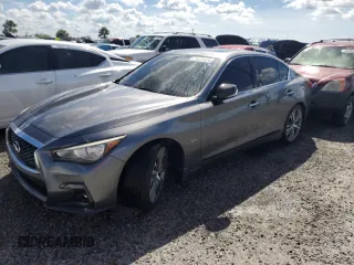 2019 Infiniti Q50 Sport with VIN JN1EV7AP4KM510586, listed as a Copart auction lot 74235474 with Not provided miles and Salvage title. Bid and sale history available at DreamBid. Image 1.