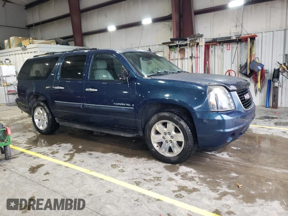 2007 GMC Yukon XL SLT with VIN 1GKFK16337R230640, listed as a Copart auction lot 51580755 with 0 mi miles and Salvage Title. Bid and sale history available at carsss.com. Image 4.