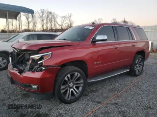 2015 Chevrolet Tahoe LTZ z VIN 1GNSCCKC4FR216776, wystawiony jako Copart lot #85953114 z przebiegiem 176 482 mil mil oraz Szkoda całkowita • Salvage title. Historia ofert i sprzedaży dostępna na DreamBid. Obrazek 1.