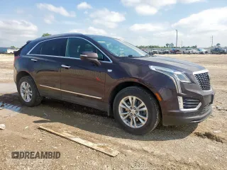2021 Cadillac XT5 AWD Luxury z VIN 1GYKNBR44MZ162883, wystawiony jako Copart lot #59623725 z przebiegiem 50 006 mil mil oraz Szkoda całkowita • Salvage title. Historia ofert i sprzedaży dostępna na DreamBid. Obrazek 4.