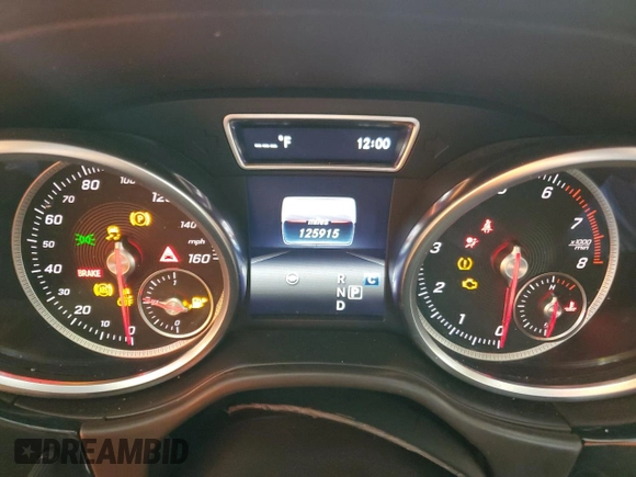 2017 Mercedes-Benz GLS 450 z VIN 4JGDF6EE2HA875119, wystawiony jako Copart lot #57254555 z przebiegiem 131 617 mil mil oraz Szkoda całkowita • Salvage title. Historia ofert i sprzedaży dostępna na DreamBid. Obrazek 9.