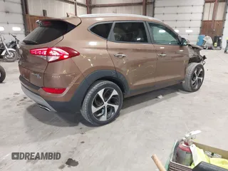 2017 Hyundai Tucson Sport with VIN KM8J3CA29HU418926, listed as a IAAI auction lot 41842649 with 73,605 mi miles and . Bid and sale history available at DreamBid. Image 4.