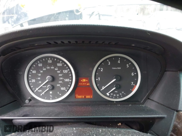 2006 BMW 5 Series 525i with VIN WBANE53506CK84035, listed as a IAAI auction lot 41288212 with 199,919 mi miles and . Bid and sale history available at DreamBid. Image 7.