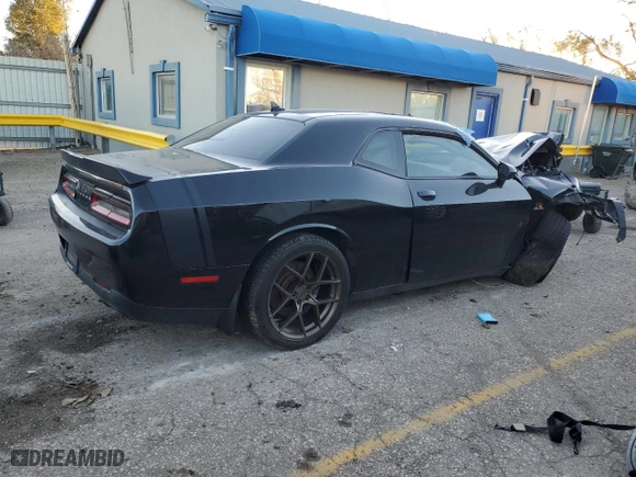 2015 Dodge Challenger R/T Scat Pack with VIN 2C3CDZFJ6FH718392, listed as a Copart auction lot 80990374 with 0 mi miles and Salvage Title. Bid and sale history available at carsss.com. Image 3.