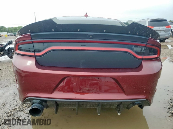2021 Dodge Charger R/T with VIN 2C3CDXCT6MH504218, listed as a Copart auction lot 60407915 with 67,596 mi miles and Salvage title. Bid and sale history available at DreamBid. Image 6.
