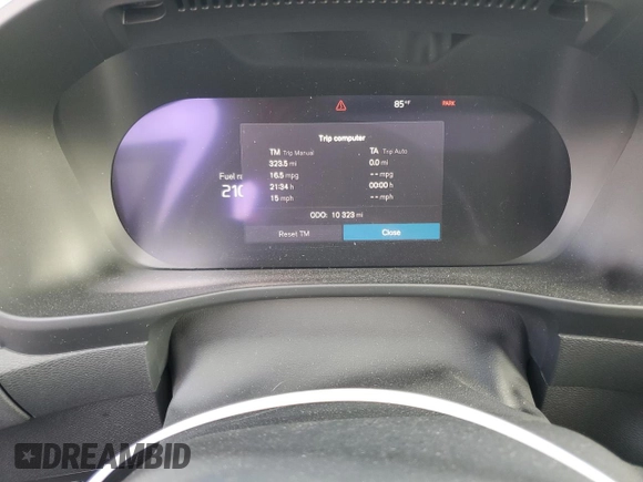 2024 Volvo XC40 Plus Dark Theme with VIN YV4L12UL9R2257599, listed as a Copart auction lot 41537295 with 10,323 mi miles and Salvage title. Bid and sale history available at DreamBid. Image 9.