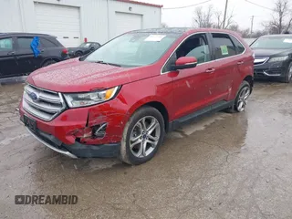 2015 Ford Edge Titanium with VIN 2FMPK4K88FBB76686, listed as a IAAI auction lot 41743766 with 68,913 mi miles. Bid and sale history available at carsss.com. Image 17.