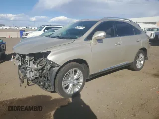 2011 Lexus RX with VIN JTJBC1BA1B2419720, listed as a Copart auction lot 47044215 with 162,810 mi miles and Salvage Title. Bid and sale history available at carsss.com. Image 1.