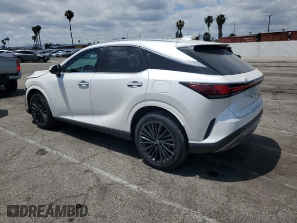 2024 Lexus RX 350 with VIN 2T2BAMBA5RC045694, listed as a Copart auction lot 56254925 with 2,956 mi miles and Salvage title. Bid and sale history available at DreamBid. Image 2.