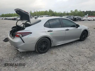 2022 Toyota Camry SE with VIN 4T1T11AK1NU047209, listed as a Copart auction lot 51492045 with 52,963 mi miles and Salvage Title. Bid and sale history available at DreamBid. Image 3.
