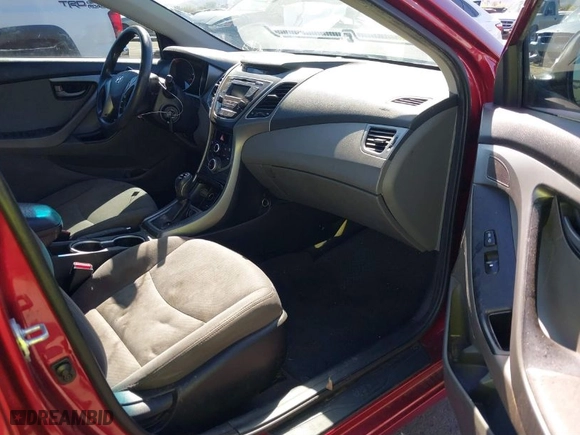 2014 Hyundai Elantra Limited with VIN 5NPDH4AE7EH534926, listed as a IAAI auction lot 41857256 with 135,932 mi miles. Bid and sale history available at carsss.com. Image 5.