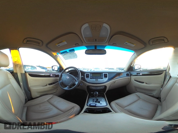 2009 Hyundai Genesis with VIN KMHGC46E19U043618, listed as a IAAI auction lot 41675082 with 108,568 mi miles and . Bid and sale history available at DreamBid. Image 18.