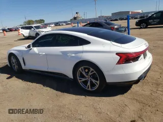 2022 Audi e-tron GT Premium Plus z VIN WAUFJBFW8N7010379, wystawiony jako Copart lot #72908444 z przebiegiem 16 623 mil mil oraz Szkody całkowita. Historia ofert i sprzedaży dostępna na DreamBid. Obrazek 2.