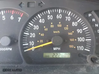 2002 Toyota Tundra SR5 with VIN 5TBBT44172S315879, listed as a IAAI auction lot 41960095 with 222,688 mi miles. Bid and sale history available at carsss.com. Image 7.