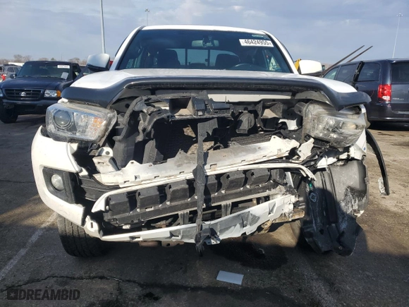 2016 Toyota Tacoma SR5 with VIN 3TMDZ5BN5GM007420, listed as a Copart auction lot 46424955 with 85,052 mi miles and Salvage Title. Bid and sale history available at carsss.com. Image 5.