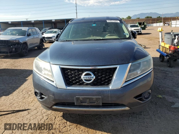 2014 Nissan Pathfinder Platinum with VIN 5N1AR2MN6EC614838, listed as a Copart auction lot 64831045 with 204,516 mi miles and Non repairable. Bid and sale history available at DreamBid. Image 5.