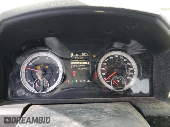 2014 Ram 1500 Express with VIN 1C6RR7KTXES453929, listed as a Copart auction lot 52766565 with 261,875 mi miles and Clean Title. Bid and sale history available at carsss.com. Image 9.