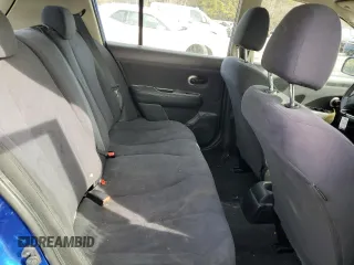 2009 Nissan Versa 1.8 SL with VIN 3N1BC13E49L469544, listed as a Copart auction lot 44134585 with 185,329 mi miles and Salvage Title. Bid and sale history available at carsss.com. Image 10.