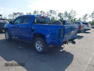 2019 Chevrolet Colorado 2WD LT z VIN 1GCGSCEN3K1187147, wystawiony jako IAAI lot #42101811 z przebiegiem 38 147 mil mil oraz . Historia ofert i sprzedaży dostępna na DreamBid. Obrazek 3.
