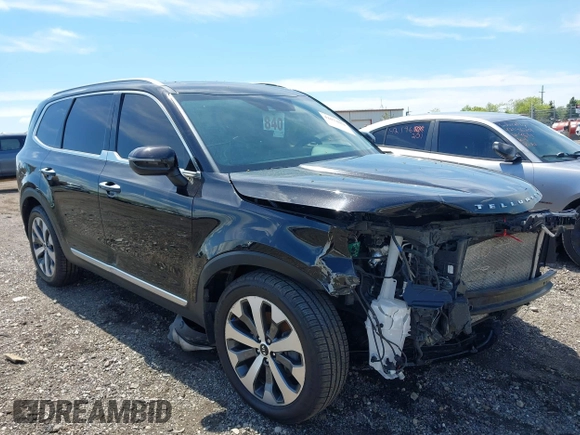 2021 Kia Telluride S with VIN 5XYP6DHC9MG103470, listed as a IAAI auction lot 42073853 with 90,942 mi miles and . Bid and sale history available at DreamBid. Image 1.