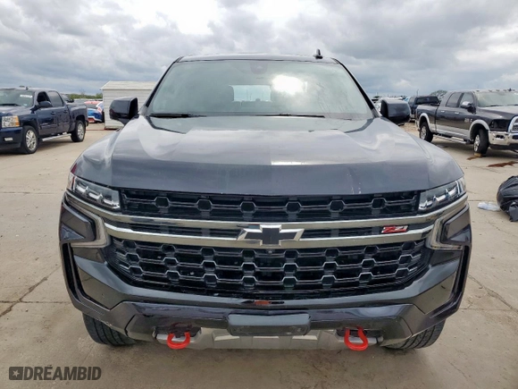 2022 Chevrolet Tahoe Z71 with VIN 1GNSKPKD8NR214482, listed as a Copart auction lot 49716155 with 52,681 mi miles and Salvage Title. Bid and sale history available at carsss.com. Image 5.