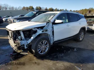 2022 GMC Terrain SLT with VIN 3GKALVEV4NL182250, listed as a Copart auction lot 43032445 with 23,602 mi miles and Salvage Title. Bid and sale history available at DreamBid. Image 1.
