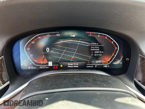 2020 BMW 7 Series 740i xDrive с VIN WBA7T4C04LCE19948, выставлен на аукционе Copart как лот 61751895 с пробегом 37 579 миль миль и Чистый • Clean title. История ставок и продаж доступна на DreamBid. Изображение 7.