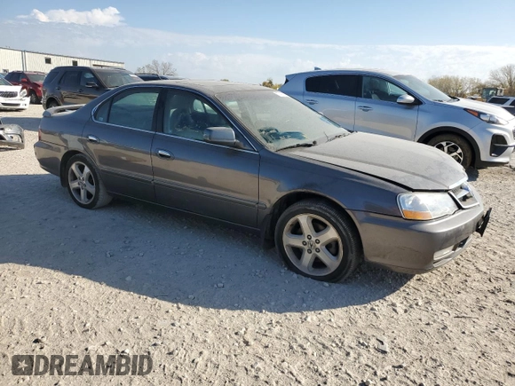 2003 Acura TL Type S w/Navigation System with VIN 19UUA56923A009803, listed as a Copart auction lot 77413104 with 168,286 mi miles and Clean Title. Bid and sale history available at carsss.com. Image 4.
