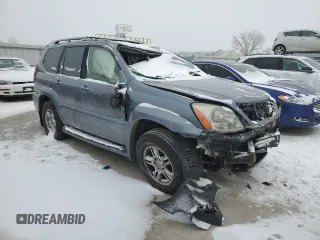 2006 Lexus GX 470 z VIN JTJBT20X460106465, wystawiony jako Copart lot #45705925 z przebiegiem 178 029 mil mil oraz Szkoda całkowita • Salvage title. Historia ofert i sprzedaży dostępna na DreamBid. Obrazek 4.