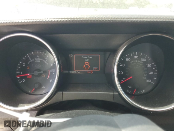 2017 Ford Mustang V6 with VIN 1FA6P8AM8H5335405, listed as a Copart auction lot 55945545 with 89,899 mi miles and Salvage title. Bid and sale history available at DreamBid. Image 9.